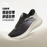 安踏缓震跑步鞋男休闲运动鞋轻便网面透气厚底回弹男鞋通勤健步鞋