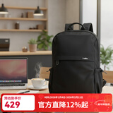 金利来双肩包男高档商务出差通勤旅行背包大容量电脑包新年礼物送男士 黑色