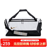 耐克NIKE男女训练包斜挎包单肩包手提包拎包旅行包DX9789-100黑白均码