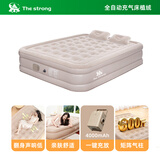THE STRONG自动充气床垫户外露营家用打地铺防潮睡垫折叠加厚 双人加厚增高200*150*40cm 内置充气泵大功率
