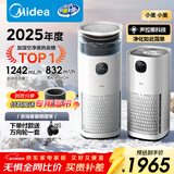 美的（Midea）【无雾加湿器】R8空气净化器加湿一体鼻炎家用甲醛数显除烟味异味过敏原吸猫毛空气净化机