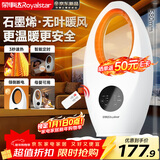 荣事达（Royalstar）石墨烯取暖器家用母婴级暖风机无叶电暖气遥控电暖器电热风扇小太阳室内洗澡加热烤火器 NTC-2015D