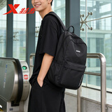 特步双肩包男士通勤背包初高中学生书包大容量休闲旅游旅行电脑包