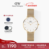 丹尼尔惠灵顿（DanielWellington）DW流金表女表金属表带欧美简约时尚女士手表新年礼物DW348