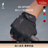 SPECIALIZED闪电 BG SPORT GEL GLOVE 公路/山地自行车凝胶内衬骑行短指手套 黑色（男款） L