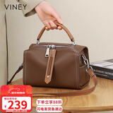 viney牛皮包包女包大容量枕头包轻奢斜挎单肩包生日新年礼物送女生女友