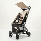 凯利童车凯利TS208口袋式推车一键收车轻便遛娃神奇大储物篮可坐可半躺 TS208A pro版 砂砾棕【升级六重避震】