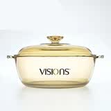 康宁（VISIONS）2.1L汤锅玻璃锅炖锅煮锅 锅身可进烤箱微波炉洗碗机 2.1L晶莹锅 20.5cm