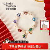大英博物馆东方梦境香灰琉璃景泰蓝葫芦手链手串送女生日新年礼物