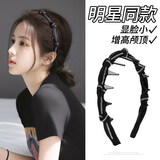 皇家密码巴黎王妃头箍水钻扭结发箍高级感高颅顶带齿防滑头饰
