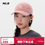 MLB帽子男女棒球帽张凌赫同款2025年新款软顶鸭舌帽3ACPVV14N-50COS