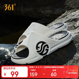 361°运动拖鞋男AG夏季篮球厚底沙滩休闲外穿凉拖鞋子男672126702F-7