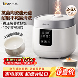 小熊（Bear）电饭煲2-3人 小型电饭锅 多功能微压快煮陶瓷油内胆 可预约小容量电饭煲2.2升 DFB-D20H2
