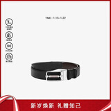 BALLY巴利 男士腰带板扣式双面腰带 6226700 黑色110新年情人节礼物