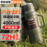 慕馨（moosen）保温保冷杯大容量夏季两用户外水壶制冷316不锈钢运动车载水瓶