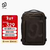 90分户外双肩包 旅行包大容量男女运动背包 可手提斜挎行李包 咖啡色