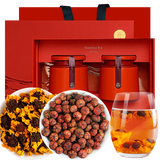 力威豹【茗茶礼品】新疆昆仑雪菊冰山胎菊组合礼盒160g送长辈生日礼物