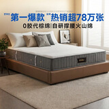 芝华仕5星床垫独立袋装弹簧静音家用乳胶席梦思软硬护脊厚垫明星垫D026 护脊版升级款-1.5*2M 年后第一批发货（详询客服）