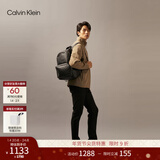 Calvin KleinJeans【新年礼物】男休闲校园风满版ck压印字母拉链大容量双肩包