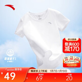 安踏轻风T丨速干运动短袖t恤女士夏季新款吸汗透气跑步训练上衣瑜伽服