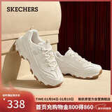 斯凯奇（Skechers）美拉熊女鞋秋季增高老爹鞋时尚熊猫鞋百搭休闲运动鞋149807