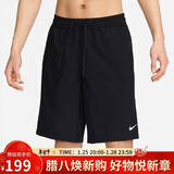 耐克NIKE男子春夏梭织短裤 运动休闲 凉爽轻便FN2999-010黑色 2XL