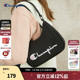 Champion冠军单肩包牛角包女2024春夏新款小肩包斜挎包七夕送女友 黑色 MIC