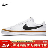 耐克NIKE板鞋男经典缓震COURT LEGACY运动鞋DH3162-100白40.5