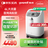 鱼跃(yuwell)6L升新国标医用制氧机制氧带雾化中重度缺氧助呼吸8F-6W