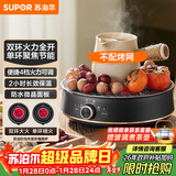 苏泊尔（SUPOR）迷你电陶炉 煮茶器煮茶炉煮茶壶 养生围炉煮茶泡茶办公家用不挑器具SW-DTL05