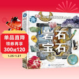 DK儿童图解百科全书岩石与宝石 精装正版 矿物水晶地质百科 小学生科普书籍 6-12岁探索地球宝藏 自然科普入门