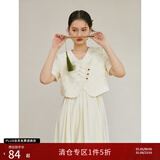 自巧小个子东方简奢风新中式吊带连衣裙盘扣衬衫套装女2023夏新款裙子 衬衫 XS (2码)