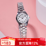 卡西欧（CASIO）手表 碎碎冰简约小巧指针钢带女表 商务石英表 情人节礼物送女友 LTP-1275D-7B