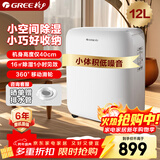 格力（GREE）【低噪小体积】除湿机抽湿机家用12升/天单间适用面积≤24㎡梅雨季回南天抽湿器支持24H定时DH12EN