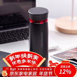 乐扣乐扣（LOCK&LOCK）菲特旋转盖轻量杯保温杯学生商务水杯450ml黑红 LHC4131BKR