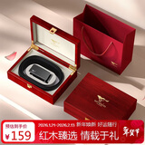 七匹狼腰带男士皮带自动扣木质礼盒送男友老公父亲生日新年礼物实用