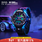正港（ZGO）儿童手表男孩电子表炫酷运动风青少年小学生初中校园专用新年礼物