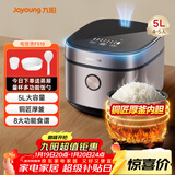九阳（Joyoung）5升大容量4~5人电饭煲电饭锅八大烹饪菜单大火快煮智能预约微压多功能5L饭煲F510