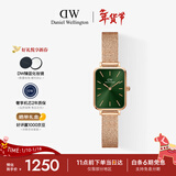 丹尼尔惠灵顿（DanielWellington）DW女士手表小绿表时尚欧美表经典复古小方表新年礼物DW445