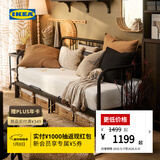 宜家（IKEA）费斯多多功能铁艺床坐卧两用单人床耐用小户型沙发床 坐卧两用床框架（不含床垫） 80x200cm