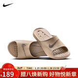 耐克（NIKE）男子运动拖鞋VICTORI ONE 运动鞋 CZ5478-200 棕色  40