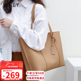 viney牛皮包包女包大容量托特包单肩包手提包生日新年礼物送女生女友