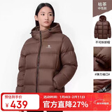 骆驼（CAMEL）【抱抱】冬季户外拒水羽绒服600蓬男女同款加厚连帽保暖面包服