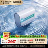 史密斯（A.O.SMITH）佳尼特金圭电热水器60升HT1S 超薄双胆扁桶  双3kW速热 可遥控 国家补贴【银河】