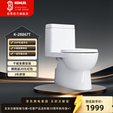 科勒（KOHLER）连体马桶五级旋风虹吸节水坐便器缓降座厕400坑距28867T1级水效