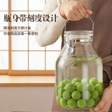 喜碧（Scybe）（Scybe）玻璃泡酒瓶自动排气泡酒专用罐食品级密封罐费诺4L