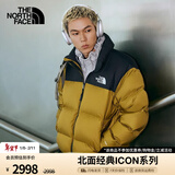 北面（The North Face）1996Nuptse高蓬鹅绒羽绒服ICON潮牌情侣款经典美版尺码新品|3C8D 5HO/苔藓绿 美版偏大一码 S /170（建议110-130斤）