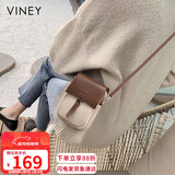 viney牛皮手机包洋气包包女包品牌单肩斜挎包生日新年礼物送女生女友