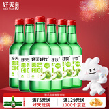 好天好饮（GOODDAY）烧酒 360ml*6瓶 12.5度 苹果味 韩国进口