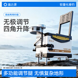渔之源（Yuzhiyuan）钓箱全套多功能钓箱台钓箱免安装竞技休闲两用钓鱼箱可坐32l两用